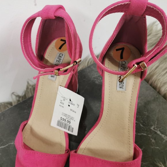 Cape Robbin Ankle Buckle Heels - Picture 2 of 8